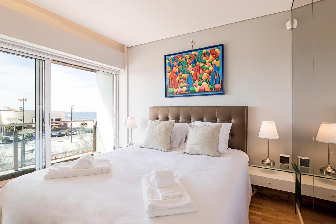 Seaside View 2Br In Povoa By Lovelystay Póvoa de Varzim Exteriör bild
